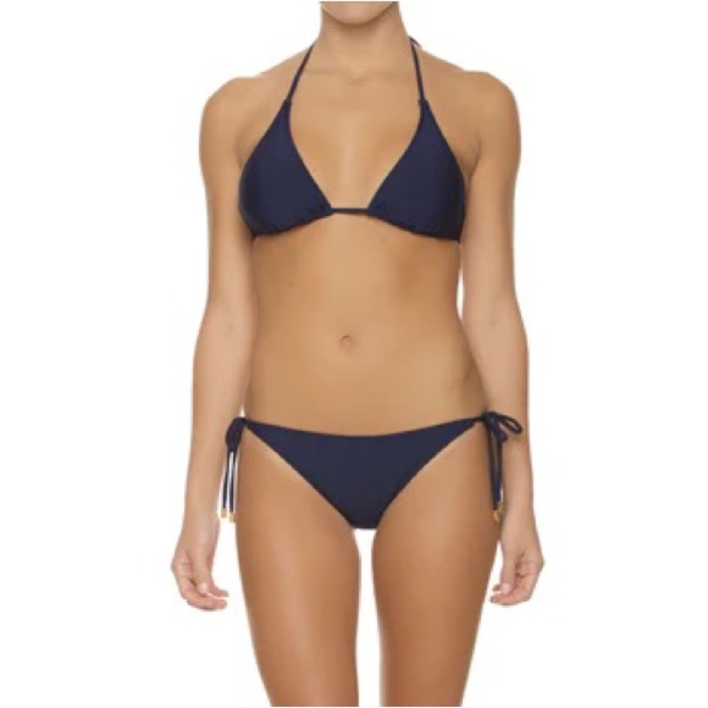 Helen Jon Navy String Bikini